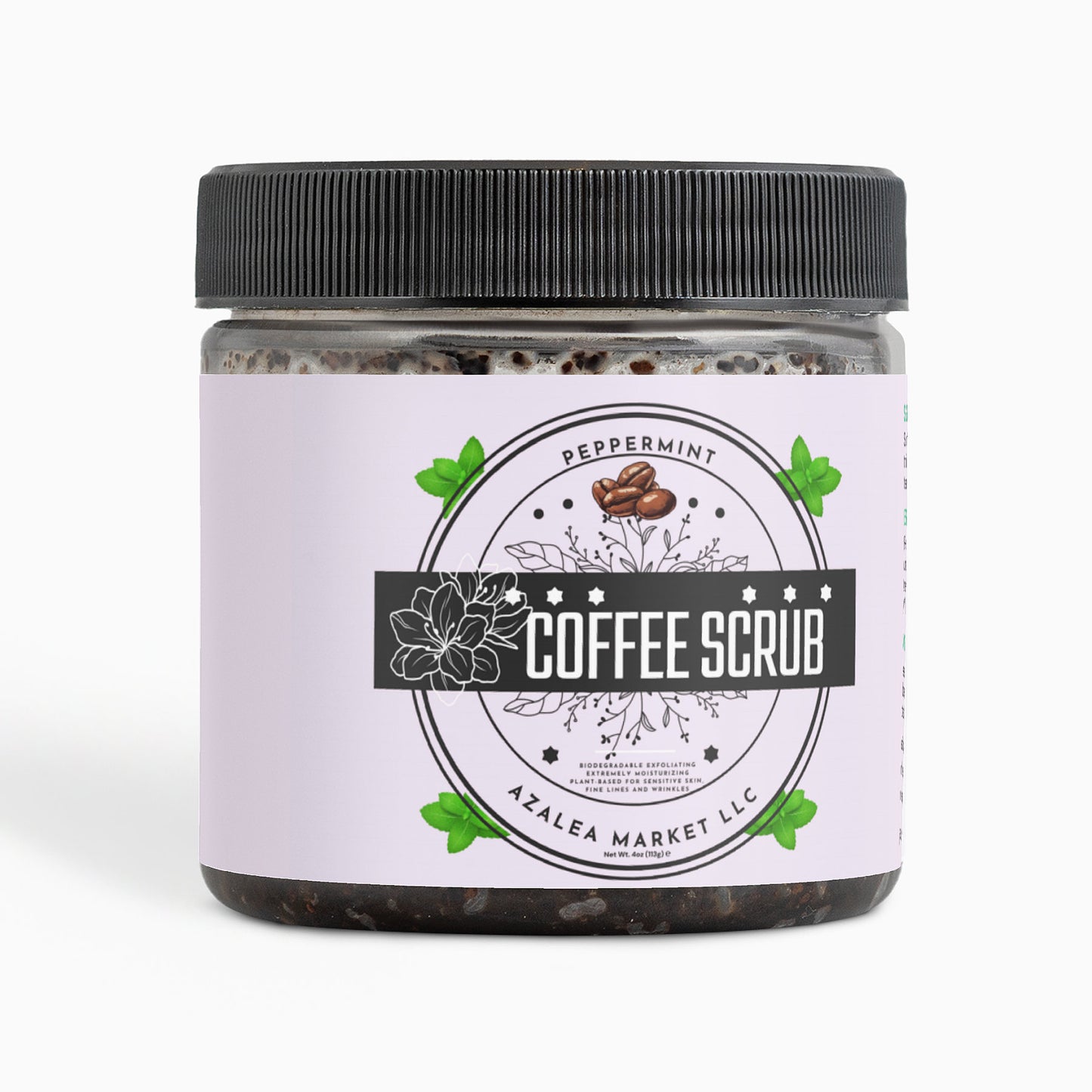 Peppermint Coffee Scrub