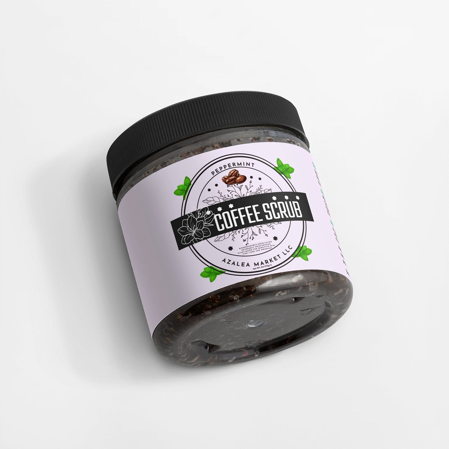 Peppermint Coffee Scrub